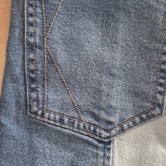 Kendall & Kylie Blue Two-Tone Skinny Jeans - Picture 8 of 8